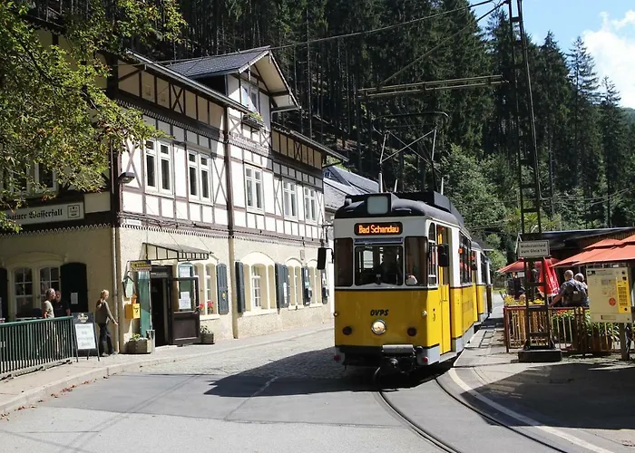 بيت ضيافة Lichtenhainer Wasserfall