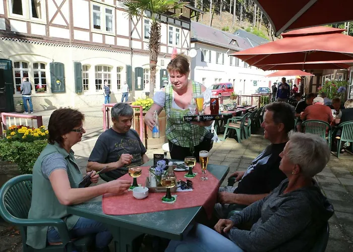 Lichtenhainer Wasserfall بيت ضيافة 3*